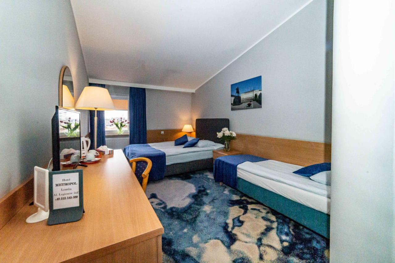 Metropol Hotell Łomża Eksteriør bilde